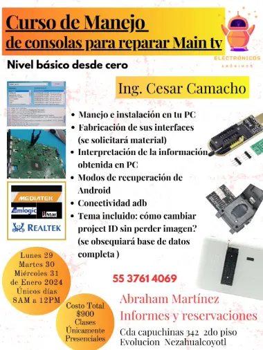 informes-curso-de-manejo-de-consolas-para-reparar-main-tv-nivel-basico